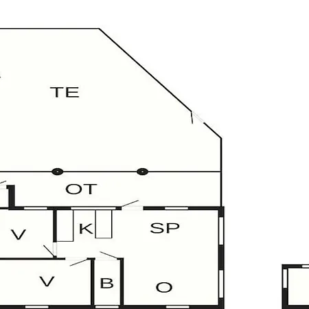 Дом отдыха 6 Person In Vaeggerlose